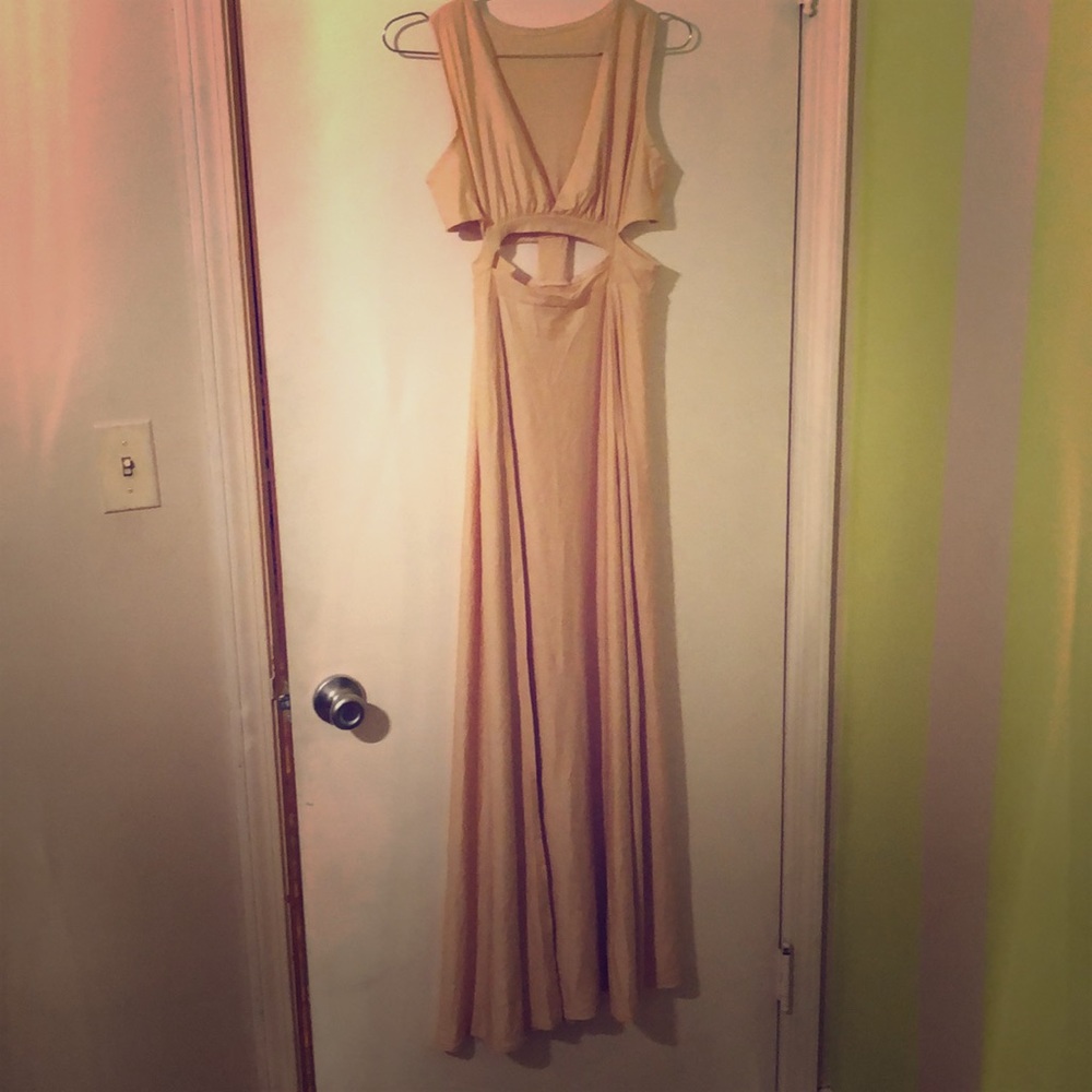 Beige dress